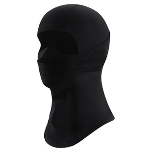 儿童羊毛滑雪面罩护脸冬季男孩女童骑车保暖加绒透气防风防寒头套