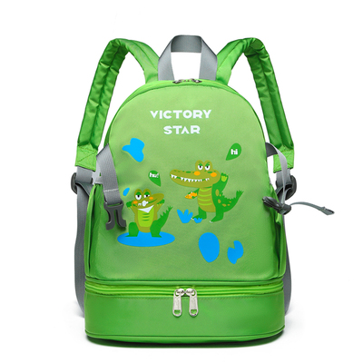 儿童游泳包泳衣包干湿分离独立放鞋可挂绑浮板书包背包批发团购