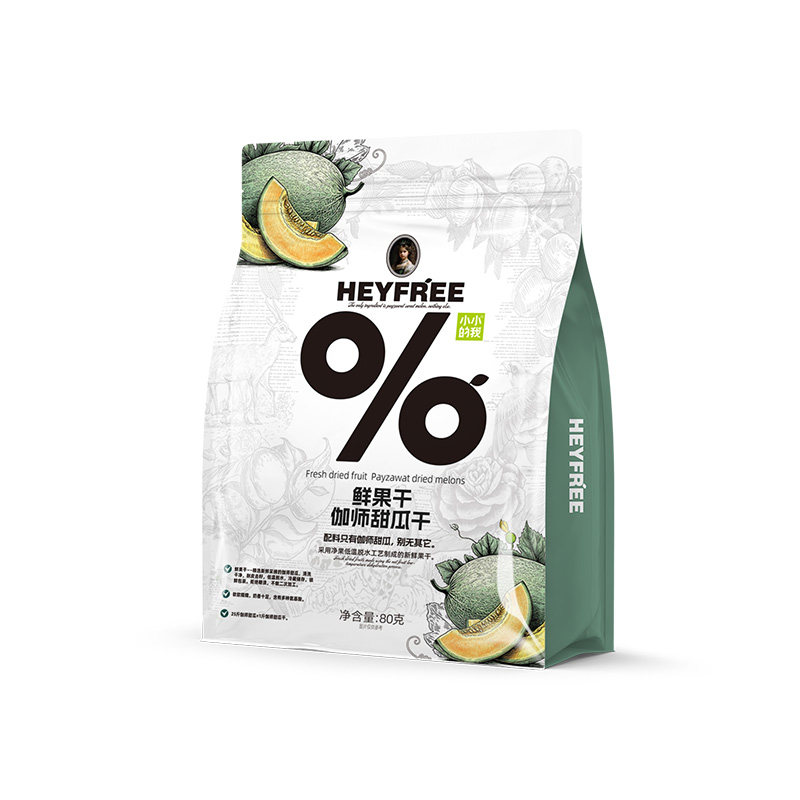 小小的我新疆哈密瓜干物理烘干