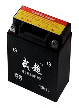 豪爵铃木王钻豹太子摩托车电瓶