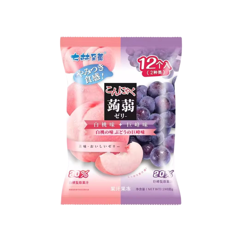 大林至菓双拼蒟蒻多口味果汁果冻