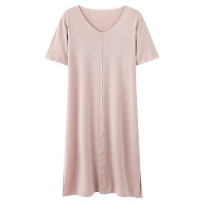 莫代尔哺乳喂奶孕妇睡裙夏季薄款