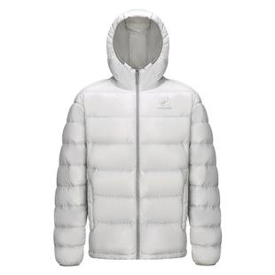 骆驼熊猫系列鹅绒羽绒服女款冬季新款防风连帽保暖轻薄羽绒外套男