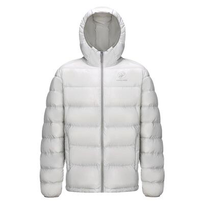 骆驼熊猫系列鹅绒羽绒服女款冬季新款防风连帽保暖轻薄羽绒外套男