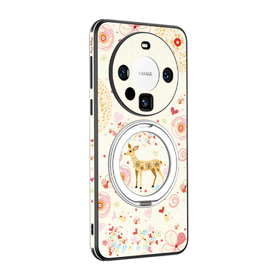 适用于【mate60系列】皮纹支架壳