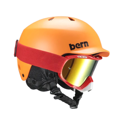 专用滑雪盔Bern同款多种风镜搭配
