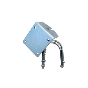 车载电台手持对讲机天线阳台管状防盗网安装夹边行李支架卡边底座