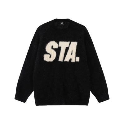 保暖针织毛衣STA打底衫休闲圆领