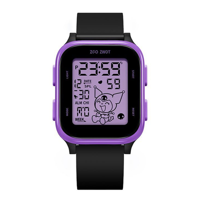 三丽鸥ku洛米儿童电子表防水手环