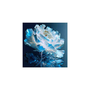 花卉钻石画2025新款线绣牡丹花客厅餐厅简约小件粘贴钻十字绣满绣