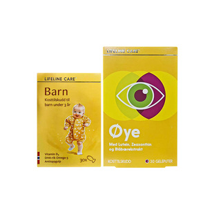 挪威LifelineCare小鱼婴幼儿宝宝液体鱼油DHA维生素d3鱼油果冻