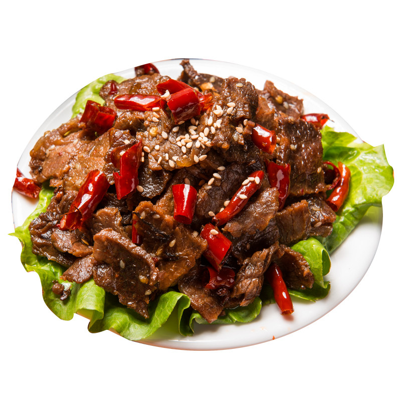 包邮正宗开县特产香椒麻辣牛肉干
