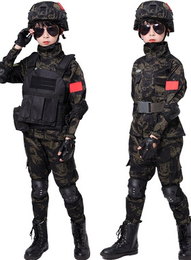 冬季加厚高级迷彩服套装
