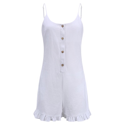 female jumpsuit Casual ladies short overalls playsuit