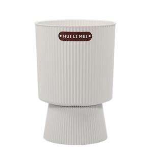 高脚树脂花盆高款室内塑料懒人盆文心兰蝴蝶兰专用盆个性绿植大盆