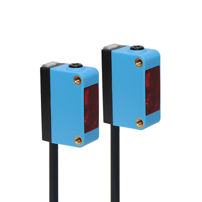 漫反射条形光电开关传感器AS-D461远距离激光可见光斑感应器