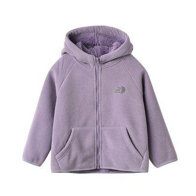 180青少年摇舒绒防风连帽外套