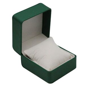 高档PU皮质手表盒圆角手表包装盒单个翻盖饰品腕表展示表盒收纳