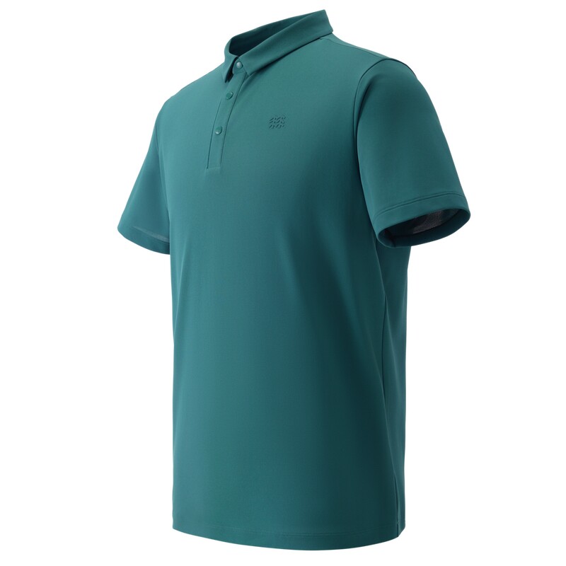 KOLON SPORT可隆吸湿速干T恤抗菌男士撞色运动短袖珠地POLO T恤