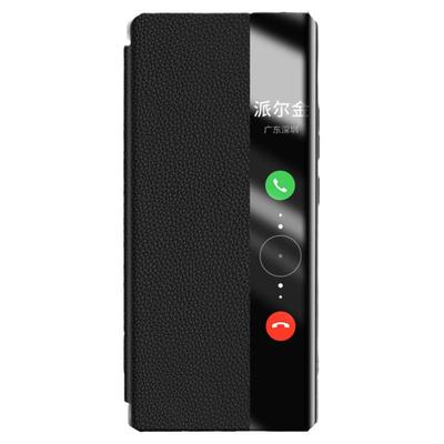 适用华为P60Pro手机壳真皮商务