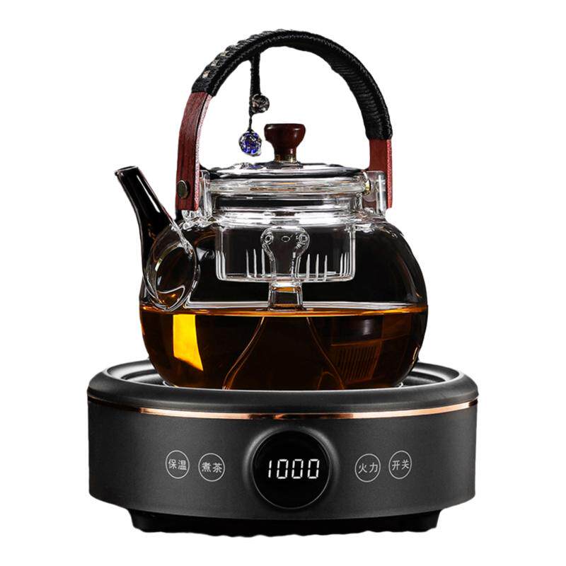 电陶炉蒸煮茶壶玻璃烧水泡茶家用耐高温养生壶老白茶办公室煮茶器
