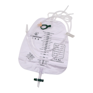 江苏康诺神灵引流袋医用宝塔口尿袋胆汁体外一次性防逆流集尿袋