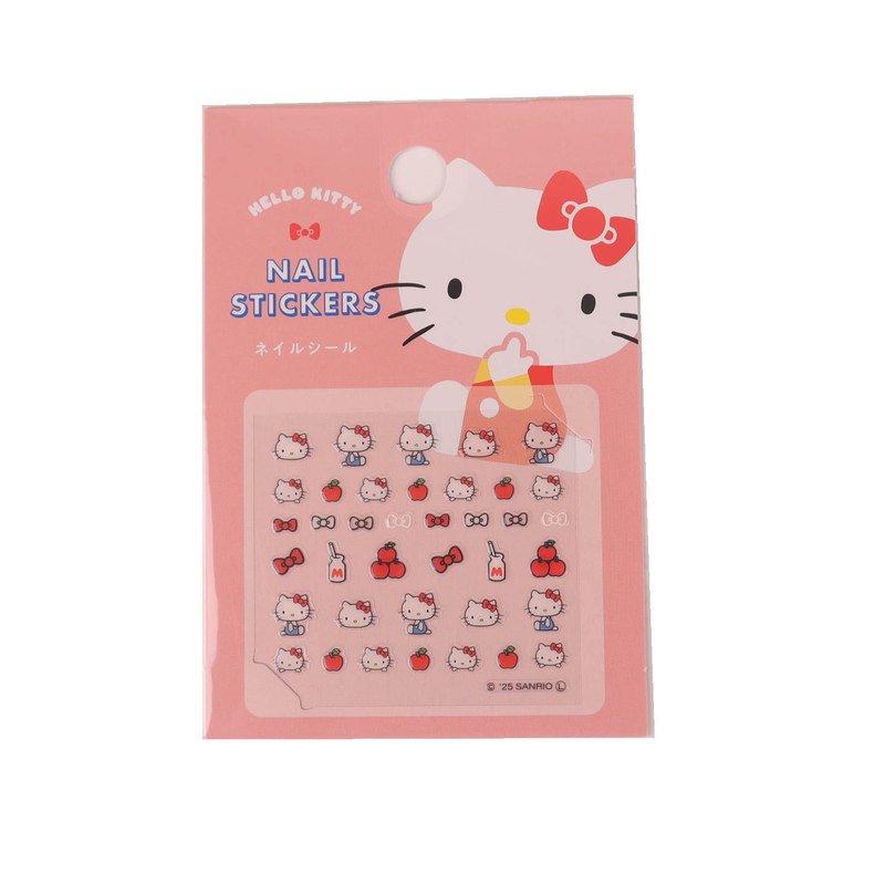 日本本土KITTY3D可爱指甲贴