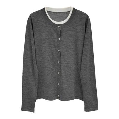 百搭单品温柔保暖100%羊毛针织衫