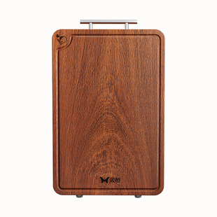 双枪整木乌檀木切菜板实木菜板防霉抗菌家用食品级案板厨房粘砧板