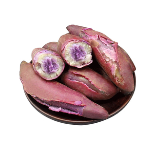 广东茂名冰淇淋番薯新鲜红薯地瓜农家特产紫心一点红板栗红薯现挖