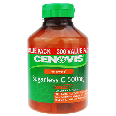 vc咀嚼片Cenovis维生素c无糖VC片