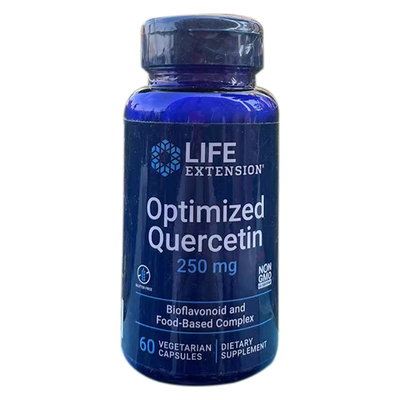 美国life优化槲皮素胶囊60类黄酮