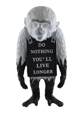 班克西猩猩摆件雕塑树脂工艺品