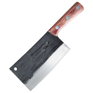 掌厨人手工锻打斩切刀老菜刀铁刀切肉砍骨厨师刀商用家用厨房刀具