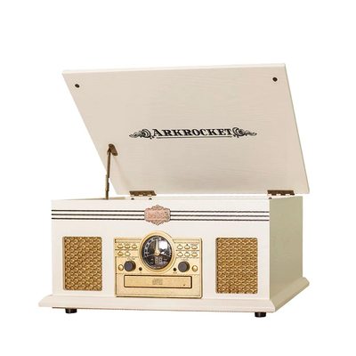 美国蓝牙五合一多功能黑胶唱片机