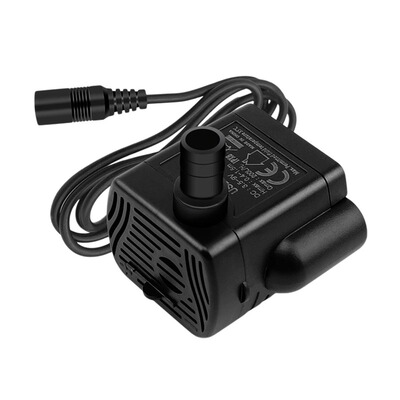dc5v12v直流无刷微型潜水泵太阳能古法养鱼庭院鱼缸静音扬程