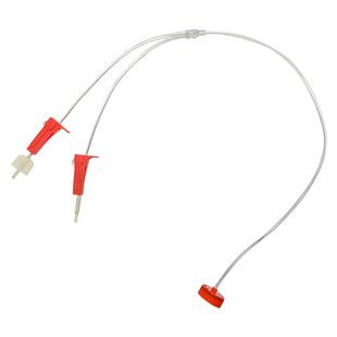 新款加厚黄龙病专用果树输液管双头三通矿泉水瓶农用高压打针管子