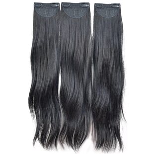 艾妃波浪卷三片式假发片女微卷发量增多长卷发长发接发逼真自然