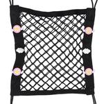 汽车座椅间储物网兜车载好物中间挡网收纳袋隔离弹力网车内置物袋