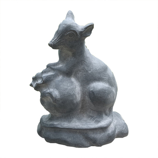 石雕十二生肖青石摆件石头鼠牛虎兔龙蛇马羊猴鸡狗猪石头12生肖