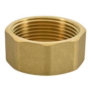 全铜大尺寸1.2寸1.5寸2寸外丝堵头DN32 40 50内丝堵帽加厚管堵