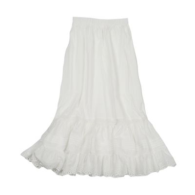 白色蕾丝半身裙韩版蛋糕裙早春百搭小众a字长裙小个子仙女