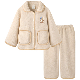 【清仓捡漏】睡衣冬装女款加厚珊瑚绒保暖家居服可爱冬季新款套装