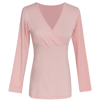 孕妇哺乳秋衣上衣睡衣保暖内衣