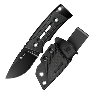 汉道洛克Mini生存刀DC53钢户外多功能战术小直刀野外露营防身刀具