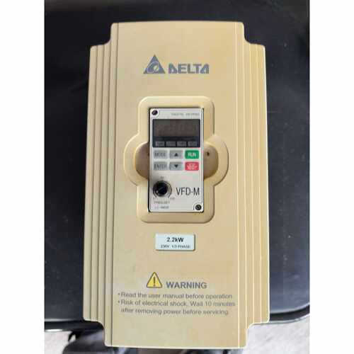 议价台达变频器VFD022M21A拆机件功能完好220V2.