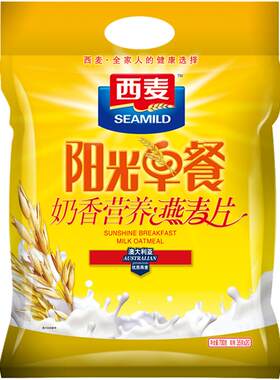 西麦阳光奶香早餐700g即食