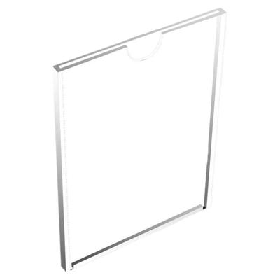 高透明亚克力插纸盒透明有机玻璃