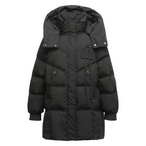 240斤特大码帽子毛领可拆卸红色羽绒服女冬季200胖mm加肥宽松外套