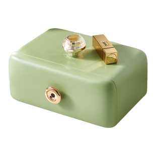 轻奢面膜收纳盒抽屉式大容量化妆品眼膜储物盒子桌面置物架可叠加